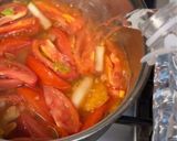 A picture of step 2 of Vietnamese Tomato Egg-drop Soup | Canh Cà Trứng.