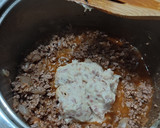 Foto del paso 3 de la receta: Macarrones croqueteros con carne (sin lactosa)
