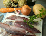 Foto del paso 1 de la receta: Guiso de calamar con alcachofas
