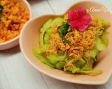 Hình bước làm 2 của món Khổ qua chà bông