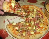 A picture of step 14 of Cheese Burst Pizza.