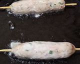 A picture of step 13 of Bread seekh kabab.