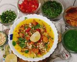 A picture of step 4 of Muradabadi Dal Chaat.