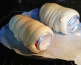 Egyszerű kürtős kalács recept fázis 2 fotója