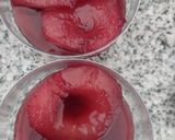 Foto del paso 2 de la receta: Peras al vino con crema