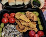 عکس مرحله 5 از دستور فیله سوخاری با سس قارچ