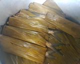 Foto langkah ke 6 dari resep Bandeng Presto Goreng Isi Daun Singkong.