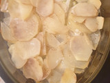 Merluza al horno con patatas panadera