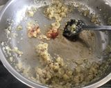 A picture of step 5 of Sarson Da Saag.