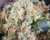A picture of step 2 of Fried rice.