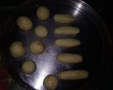 A picture of step 8 of Gulab jamun(stuffed).