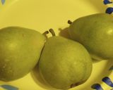 A picture of step 1 of Pears Sauteed in Butter.