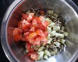 સ્પ્રોઉટ્સ સલાડ (Sprouts Salad Recipe in Gujarati) રેસીપી સ્ટેપ3ફોટો
