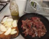 Cézár-saláta friss kaporral kefirrel - medvehagymával cukormentes pácolt sertéshússal recept fázis 4 fotója