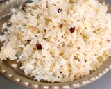 A picture of step 3 of Hing Jeera Rice.
