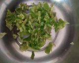 A picture of step 1 of Veg Zingy Parcel (without oven).