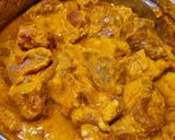 A picture of step 1 of Spicy Mutton Masala or Aloo Gosht.