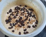 Foto del paso 1 de la receta: Budín húmedo de bananas, nueces y pasas sin manteca