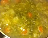 A picture of step 4 of Vegetable soup.