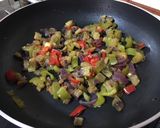 Foto del paso 3 de la receta: Barquitas integrales rellenas de verduras