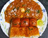 पाव भाजी (Pav bhaji recipe in hindi) रेसिपी चरण 6 फोटो