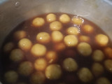 Bubur sumsum biji salak ubi