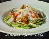 Foto del paso 5 de la receta: Ensalada de espaguetis de calabacín