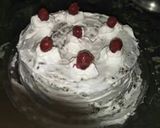A picture of step 12 of Eggless chocolate cake without oven.
