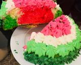 عکس مرحله 1 از دستور کیک یلدایی🍉