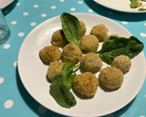 Foto del paso 8 de la receta: Albóndigas de brócoli 🥦 y queso de cabra (con allioli o mayonesa de jengibre), en AirFryer