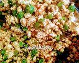 A picture of step 1 of Moong Dal cheela.