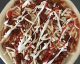 Foto langkah ke 8 dari resep Pizza,Ulen 3 menit Awet Empuknya 👍🏻.