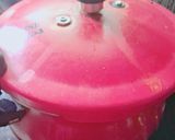 A picture of step 2 of Masala bhat.