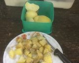 A picture of step 3 of Papadi Chaa.