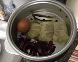 รูปขั้นตอนการทำที่ 4 ของ ผักกาดขาวห่อหมูสับ (อาหารเด็ก/ก่อนขวบไม่ปรุงรส)