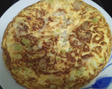 Foto del paso 5 de la receta: Tortilla de Calabacín, Champiñones y Queso Feta