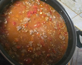 Foto del paso 2 de la receta: Risotto con tomate y carne de cerdo