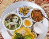 Hình bước làm 4 của món Canh củ cải nấu nấm