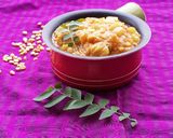 A picture of step 5 of Lauki Chana Dal.