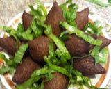 A picture of step 6 of Fried Kibbeh.