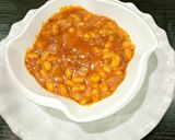 A picture of step 3 of Baked beans curry.