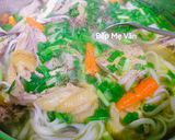 Hình bước làm 5 của món Bánh canh gà và nấm