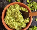 A picture of step 6 of Khandeshi Mirchicha Thecha (Hot and Spicy).