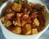Foto langkah ke 2 dari resep Oseng tahu vs ikan pari (iwak Pe).