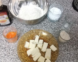 Foto del paso 1 de la receta: Tarta de queso crema con glaseado de miel(Sin Gluten)