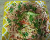 A picture of step 4 of Sabzi pulao | vegetable pulao.