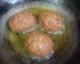 A picture of step 5 of Mutton Nargasi koftay.