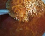 A picture of step 4 of Brown pulao.
