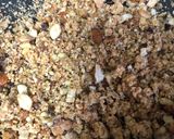 A picture of step 2 of Kiwi seasame Burfi.