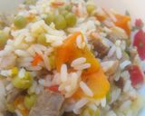 Foto del paso 4 de la receta: Arroz con carne y verduras